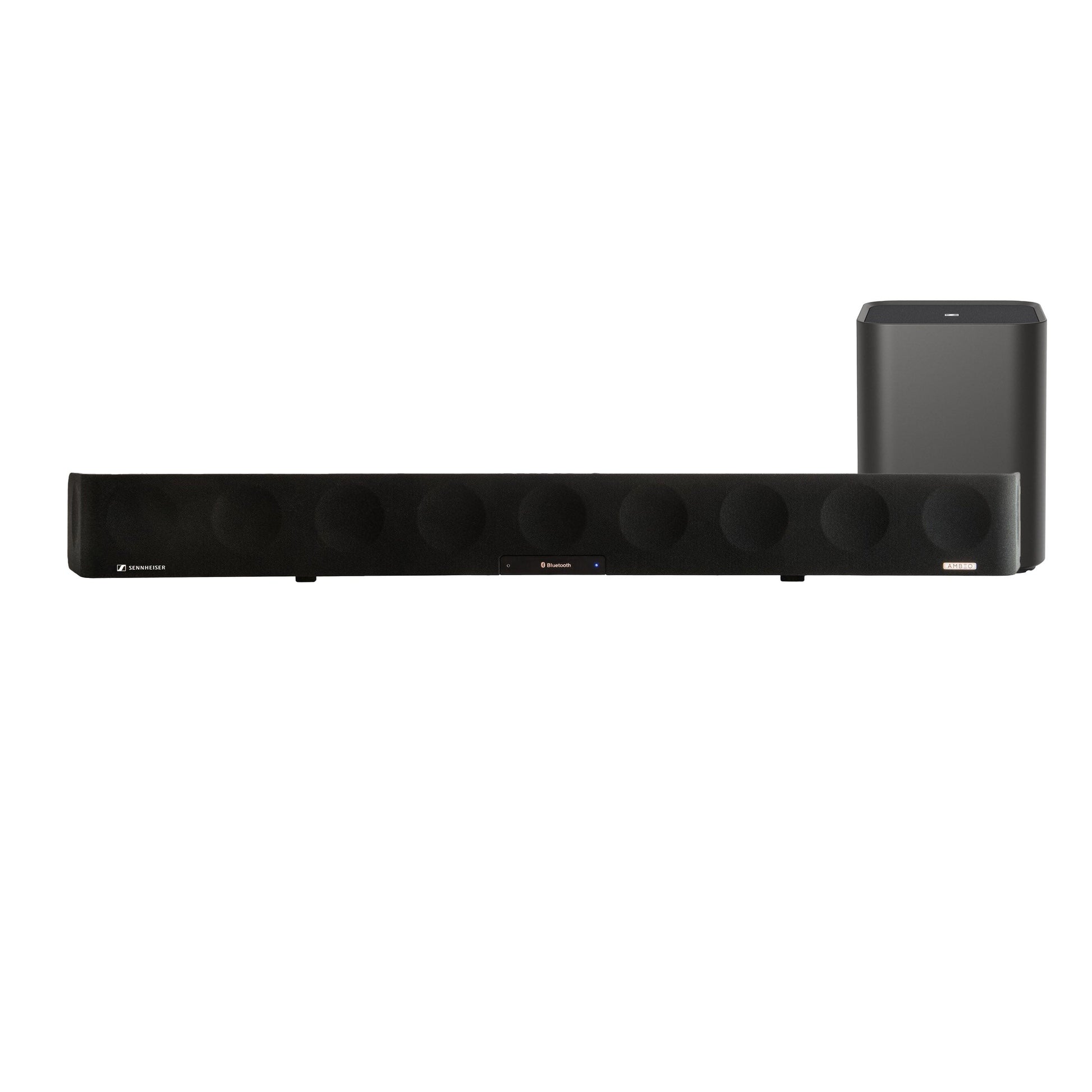 Sennheiser AMBEO Soundbar MAX Dolby Atmos Soundbar and AMBEO Sub, Subwoofer for Television