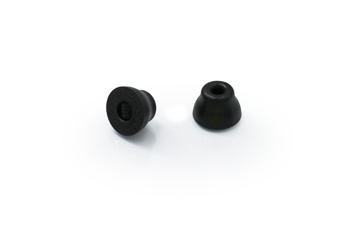 Embouts auriculaires fins en mousse à mémoire de forme