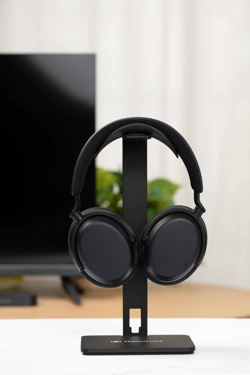Véritable support casque en métal Sennheiser