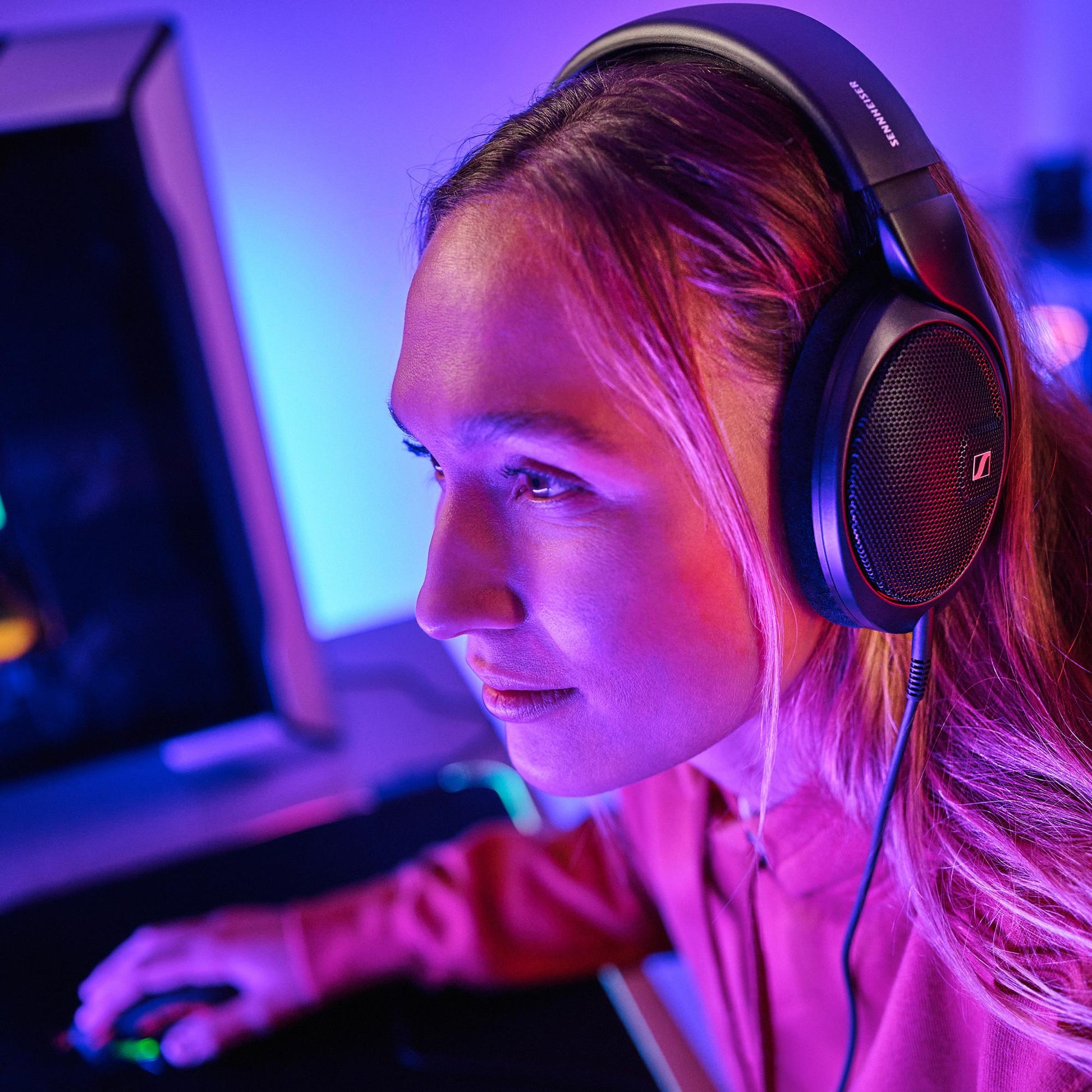 HD 560 S avec micrphone bras à perche